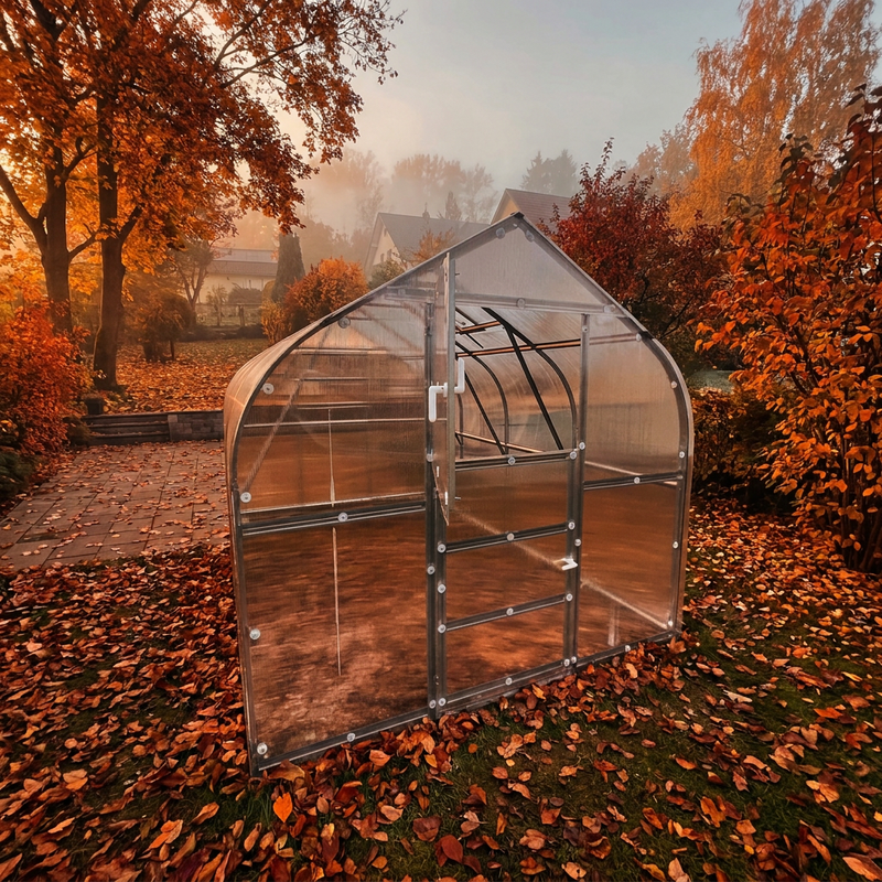 Automne - On prolonge les récoltes, loin du vent et de la pluie.