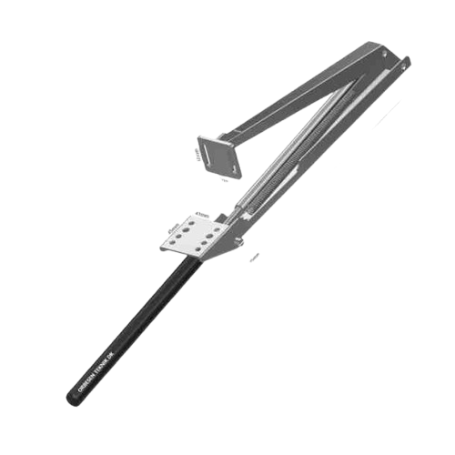 Fenêtre de toit automatique pour serre, détail du vérin - MaSerreVerte