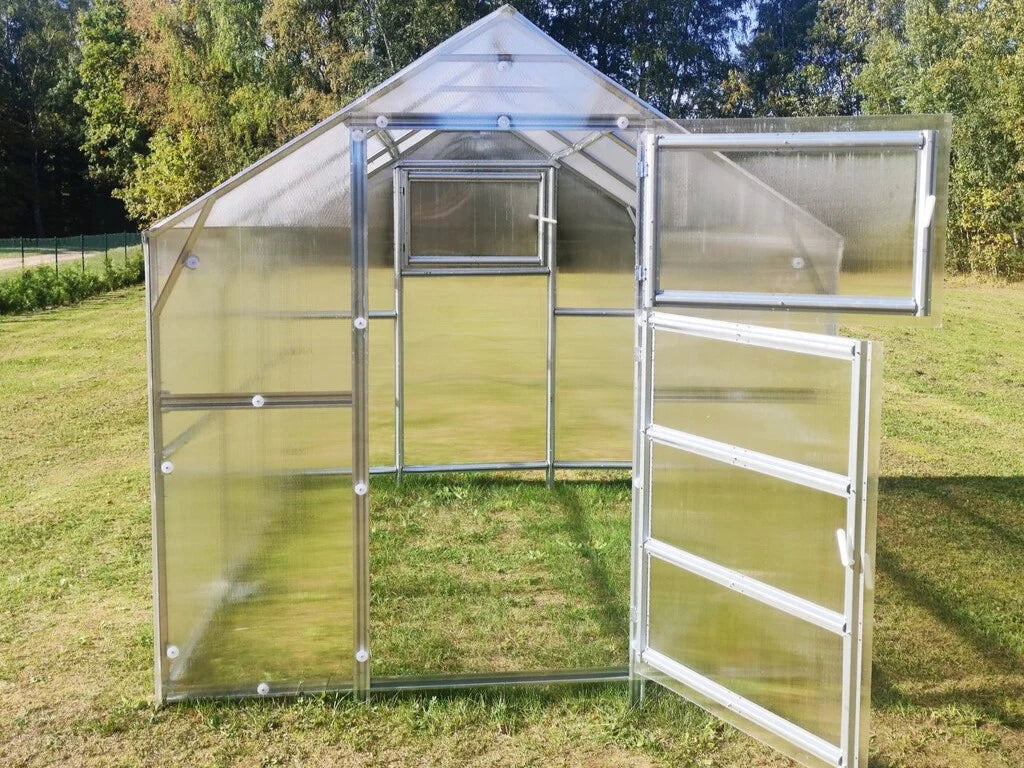 Serre La Maisonnette en polycarbonate, forme maison - MaSerreVerte